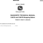 John Deere C451R C461R Wrapping Balers Diagnostic Technical Manual TM302319