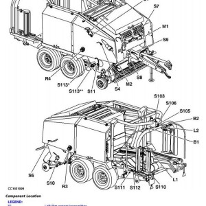 John Deere 678 Wrapping Baler Diagnostic Repair Technical Manual TM3301