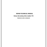 John Deere 778 Rotary Harvesting Units Repair Technical Manual TM405419