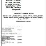 John Deere 5075G to 5100G Tractor Diagnostic Manual TM406319
