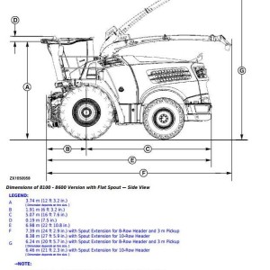John Deere 8100 to 8800 Forage Harvester Diagnostic Test Manual TM407019