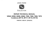 John Deere W540 to W660, T550 to T670 Combine Repair Technical Manual TM407819