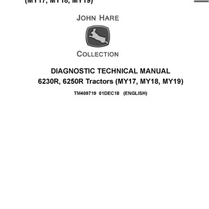 John Deere 6230R 6250R Tractor Diagnostic Technical Manual TM409719