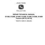 John Deere 6110M to 6145M Tractor Repair Technical Manual TM410719