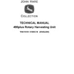 John Deere 490plus Rotary Harvesting Unit Technical Manual TM411519