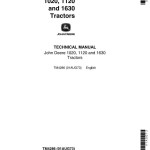 John Deere 1020 1120 1630 Tractor Technical Manual TM4286