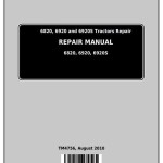 John Deere 6820 6920 6920S Tractor Repair Manual TM4756