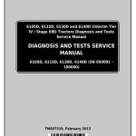 John Deere 6105D 6115D 6130D 6140D Tractor Diagnostic Test Service Manual TM607319
