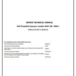 John Deere 4630 Self-Propelled Sprayer Repair Technical Manual TM803119