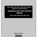 John Deere 5403 5600 5603 5605 5700 5705 Tractor Diagnosis Test Service Manual TM8138