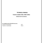 John Deere 5303 5403 Tractor Diagnostic Repair Technical Manual TM8208