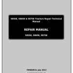 John Deere 5055E 5065 5075E Tractor Repair Technical Manual TM900919