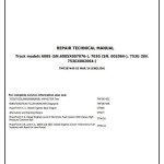 John Deere 703G 753G 608S Track Feller Buncher Repair Technical Manual TMF387449