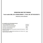 John Deere 608L 753GL Track Feller Buncher Diagnostic Operation Test Manual TMF387450