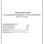 John Deere 753GL 608L Track Feller Buncher Repair Technical Manual TMF387451