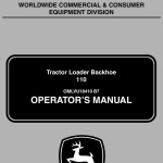 John Deere 110 Operator's Manual