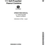 John Deere 111 Operators Manual OMH63969