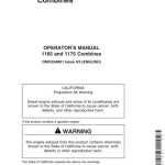 John Deere 1165 1175 Operator's Manual