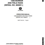 John Deere 1200 Operators Manual