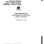 John Deere 2010 Operators Manual OMT14697