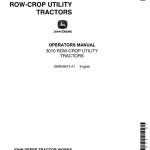 John Deere 3010 Operators Manual OMR28874