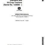 John Deere 3020 Operators Manual OMR46012