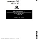 John Deere 317 Operators Manual
