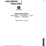 John Deere 4055 4255 4455 Operators Manual