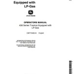 John Deere 430 Series Operators Manual OMT75958