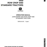 John Deere 5020 Operators Manual OMR42449