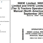 John Deere 5083E 5093E 5101E Limited (Tier 3) Operator's Manual