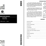 John Deere 60 Operators Manual