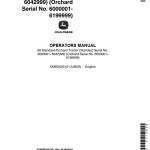 John Deere 60 Operators Manual OMR2029