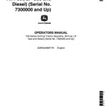 John Deere 730 Series Operators Manual OMR20696R