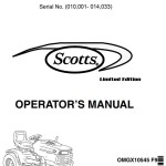 John Deere S2546 Operator's Manual