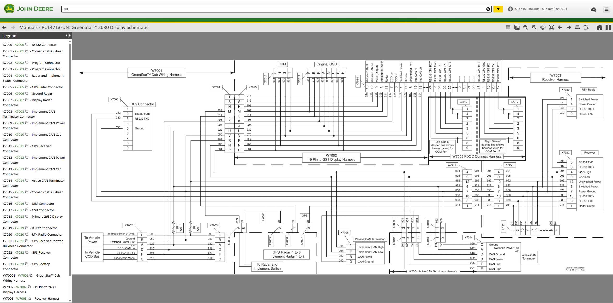 John Deere Service Advisor 5.4.44 Agricultural Forestry Equipment Database 03.2026 (9)
