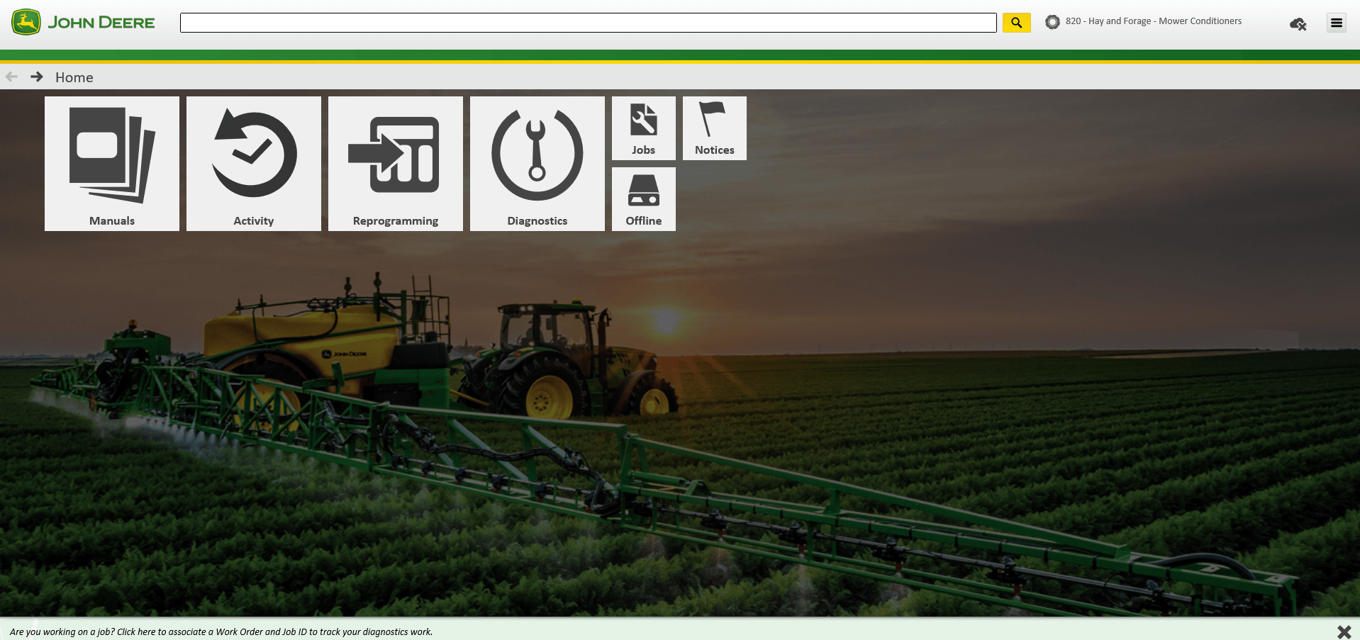 John Deere Service Advisor 5.4.44 Agricultural Forestry Equipment Database_4