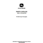John Deere 200DLC Parts Catalog PC10015