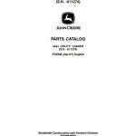 John Deere 444J Parts Catalog PC9338