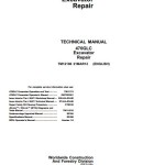 John Deere 470GLC Technical Repair Manual TM12180