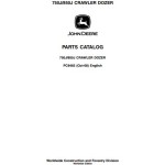 John Deere 750J 850J Parts Catalog PC9465