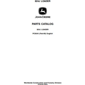 John Deere 824J Parts Catalog PC9243