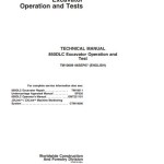 John Deere 850DLC Operation And Test Manual TM10009