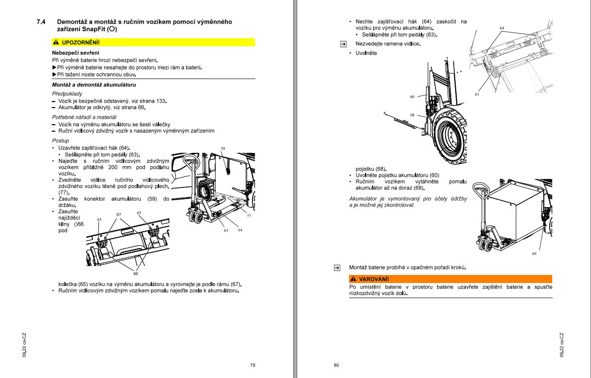Jungheinrich Forklift 3.10 GB Czech Operating Manual 06.2023_3