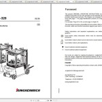 Jungheinrich Forklift 5.37 GB All Model PDF Operating Instruction Updated 08.2020