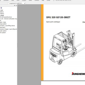 Jungheinrich Forklift Collection 14 GB PDF Spare Parts Catalog