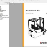 Jungheinrich Forklift Collection 9.66 GB PDF Spare Parts Catalog