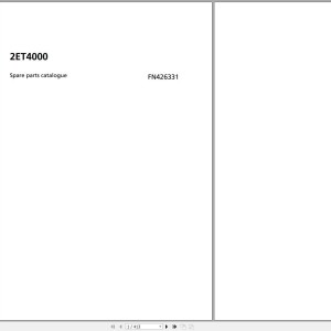 Jungheinrich 2ET4000 Parts Catalog FN426331