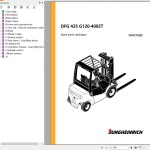 Jungheinrich DFG 425 G120-400ZT Spare Parts Manual FN427080