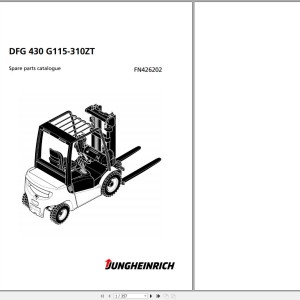 Jungheinrich DFG 430 G115-310ZT Parts Catalog FN426202
